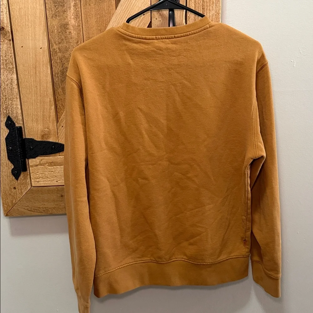 Burnt orange timberland sweater